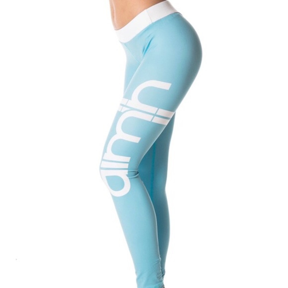 Baby Blue Aim’n Stripe Leggings